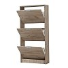 ΠΑΠΟΥΤΣΟΘΗΚΗ Hugo 23 Grey Oak 67x28x119εκ 11008525