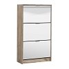 ΠΑΠΟΥΤΣΟΘΗΚΗ Hugo 23 Grey Oak ΜΕ ΚΑΘΡΕΦΤΗ 67x28x119εκ 11008519
