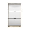 ΠΑΠΟΥΤΣΟΘΗΚΗ Hugo 23 Grey Oak ΜΕ ΚΑΘΡΕΦΤΗ 67x28x119εκ 11008519