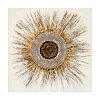 ΠΙΝΑΚΑΣ ΣΕ ΚΑΜΒΑ Fylliana FL0621 ΜΠΕΖ-ΚΑΦΕ 80x3x80εκ 108-225-067