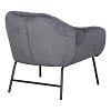 ΠΟΛΥΘΡΟΝΑ Fylliana 0276 ΓΚΡΙ ΥΦΑΣΜΑ 82x79x73εκ 617-124-100
