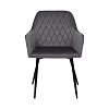 ΠΟΛΥΘΡΟΝΑ Fylliana 23162 ΓΚΡΙ ΧΡΩΜΑ 60x60x87εκ 2τμχ 631-124-041