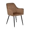 ΠΟΛΥΘΡΟΝΑ Fylliana 23162 ΚΑΦΕ ΧΡΩΜΑ 60x60x87εκ 2τμχ 631-124-042