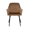 ΠΟΛΥΘΡΟΝΑ Fylliana 23162 ΚΑΦΕ ΧΡΩΜΑ 60x60x87εκ 2τμχ 631-124-042