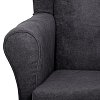 ΠΟΛΥΘΡΟΝΑ Fylliana CLASSIC 24 ΣΚΟΥΡΟ ΓΚΡΙ ΥΦΑΣΜΑ 80x80x114εκ 872-92-014