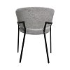 ΠΟΛΥΘΡΟΝΑ Fylliana FL24116 ΓΚΡΙ ΥΦΑΣΜΑ ΧΡΩΜΑ 58x62x83εκ 2τμχ 631-225-048