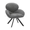 ΠΟΛΥΘΡΟΝΑ Fylliana Melany ΓΚΡΙ ΧΡΩΜΑ 70x76x89εκ 639-124-003