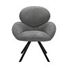 ΠΟΛΥΘΡΟΝΑ Fylliana Melany ΓΚΡΙ ΧΡΩΜΑ 70x76x89εκ 639-124-003