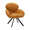 ΠΟΛΥΘΡΟΝΑ Fylliana Melany ΚΙΤΡΙΝΟ ΧΡΩΜΑ 70x76x89εκ 639-124-002