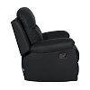 ΠΟΛΥΘΡΟΝΑ Fylliana RELAX CHICAGO 1114 ΜΑΥΡΟ ΤΕΧΝΟΔΕΡΜΑ 97x90x100εκ 872-92-018