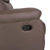 ΠΟΛΥΘΡΟΝΑ Fylliana RELAX CHICAGO 1122 ΓΚΡΙ-ΜΟΚΑ ΤΕΧΝΟΔΕΡΜΑ 97x90x100εκ 872-92-017
