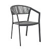 ΠΟΛΥΘΡΟΝΑ ΚΗΠΟΥ Fylliana DJENNE ΓΚΡΙ ΧΡΩΜΑ 57x61x81εκ 0043-124-009