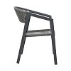 ΠΟΛΥΘΡΟΝΑ ΚΗΠΟΥ Fylliana DJENNE ΓΚΡΙ ΧΡΩΜΑ 57x61x81εκ 0043-124-009