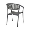 ΠΟΛΥΘΡΟΝΑ ΚΗΠΟΥ Fylliana DJENNE ΓΚΡΙ ΧΡΩΜΑ 57x61x81εκ 0043-124-009