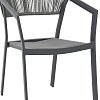 ΠΟΛΥΘΡΟΝΑ ΚΗΠΟΥ Fylliana DJENNE ΓΚΡΙ ΧΡΩΜΑ 57x61x81εκ 0043-124-009