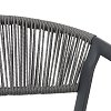 ΠΟΛΥΘΡΟΝΑ ΚΗΠΟΥ Fylliana DJENNE ΓΚΡΙ ΧΡΩΜΑ 57x61x81εκ 0043-124-009