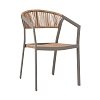 ΠΟΛΥΘΡΟΝΑ ΚΗΠΟΥ Fylliana DJENNE ΚΑΦΕ ΧΡΩΜΑ 57x61x81εκ 0043-124-007