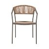 ΠΟΛΥΘΡΟΝΑ ΚΗΠΟΥ Fylliana DJENNE ΚΑΦΕ ΧΡΩΜΑ 57x61x81εκ 0043-124-007