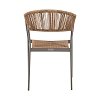 ΠΟΛΥΘΡΟΝΑ ΚΗΠΟΥ Fylliana DJENNE ΚΑΦΕ ΧΡΩΜΑ 57x61x81εκ 0043-124-007