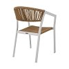 ΠΟΛΥΘΡΟΝΑ ΚΗΠΟΥ Fylliana DJENNE ΛΕΥΚΟ ΧΡΩΜΑ 57x61x81εκ 0043-124-008