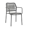 ΠΟΛΥΘΡΟΝΑ ΚΗΠΟΥ Fylliana "Leana" ΓΚΡΙ ΧΡΩΜΑ 56x59x80εκ 0044-124-002