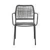 ΠΟΛΥΘΡΟΝΑ ΚΗΠΟΥ Fylliana "Leana" ΓΚΡΙ ΧΡΩΜΑ 56x59x80εκ 0044-124-002