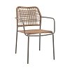 ΠΟΛΥΘΡΟΝΑ ΚΗΠΟΥ Fylliana "Leana" ΚΑΦΕ ΧΡΩΜΑ 56x59x80εκ 0044-124-003