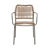 ΠΟΛΥΘΡΟΝΑ ΚΗΠΟΥ Fylliana "Leana" ΚΑΦΕ ΧΡΩΜΑ 56x59x80εκ 0044-124-003