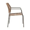 ΠΟΛΥΘΡΟΝΑ ΚΗΠΟΥ Fylliana "Leana" ΚΑΦΕ ΧΡΩΜΑ 56x59x80εκ 0044-124-003