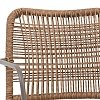 ΠΟΛΥΘΡΟΝΑ ΚΗΠΟΥ Fylliana "Leana" ΚΑΦΕ ΧΡΩΜΑ 56x59x80εκ 0044-124-003