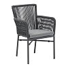 ΠΟΛΥΘΡΟΝΑ ΚΗΠΟΥ Fylliana "Mariel" ΓΚΡΙ ΧΡΩΜΑ 56x60x83εκ 0044-124-008