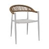 ΠΟΛΥΘΡΟΝΑ ΚΗΠΟΥ Fylliana SENEGAL ΛΕΥΚΟ ΧΡΩΜΑ 56x60x78εκ 0043-124-011