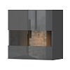 ΡΑΦΙ ΤΟΙΧΟΥ Antarctic ΑΝΘΡΑΚΙ ΛΑΚΑ 55x29x56εκ 864-122-058