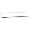 ΡΑΦΙ ΤΟΙΧΟΥ Kent ZP GREY OAK-WHITE OAK 120x19x22εκ knt 11008853