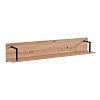 ΡΑΦΙ ΤΟΙΧΟΥ SARDINIA ZP ARTISAN OAK / ΜΑΥΡΟ 137.5x21x24εκ srd 11008235