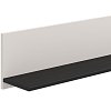 ΡΑΦΙ ΤΟΙΧΟΥ SAVOIA ZP CASHMERE-ΑΝΑΓΛΥΦΟ ΜΑΥΡΟ 137x20x24εκ d.f.l 11013524