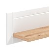 ΡΑΦΙ ΤΟΙΧΟΥ VALENCIA ARTISAN OAΚ-ΛΕΥΚΟ ΜΑΤ ΧΡΩΜΑ 146x19.5x24εκ 11011393