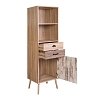 ΡΑΦΙΕΡΑ Fylliana "Lounge" SONOMA OAK 50x39,5x171εκ 271-123-058