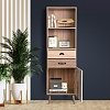 ΡΑΦΙΕΡΑ Fylliana "Lounge" SONOMA OAK 50x39,5x171εκ 271-123-058