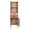 ΡΑΦΙΕΡΑ Fylliana "Lounge" SONOMA OAK 50x39,5x171εκ 271-123-058