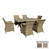Τραπεζαρία Κήπου σετ 7τμχ Wicker Santa 5121G + 5451G 200-01-012