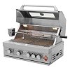 THERMOGATZ TGH-BI-B4-G BBQ Υγραερίου Μαύρο 19.3kW 03.313.417