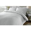 Μαξιλαροθήκη Βαμβακοσατέν Ριγέ Sateen TC 230 Oxford 50x70+5cm