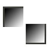 ΣΕΤ 2 ΚΑΘΡΕΦΤΕΣ ΤΟΙΧΟΥ Fylliana Charles ΑΝΘΡΑΚΙ 60x60εκ 891-123-064