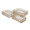 ΣΕΤ 3 ΚΑΛΑΘΙΑ Fylliana FL220153 ΜΠΕΖ ΧΡΩΜΑ 46x30x12εκ 374-124-040
