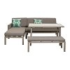 ΣΕΤ ΚΗΠΟΥ 4 ΤΕΜΑΧΙΩΝ Fylliana Iowa ΜΠΕΖ ΧΡΩΜΑ 220x165x75εκ 378-124-042