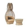 ΣΕΤ ΣΑΛΟΝΙ ΕΞΟΧΗΣ Fylliana "Cocktail" CAPPUCCINO ΧΡΩΜΑ 894-123-031
