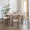 ΣΕΤ ΤΡΑΠΕΖΑΡΙΑΣ Fylliana 1125 SONOMA ΜΕ ΚΑΦΕ ΣΚΕΛΕΤΟ 112x72x75εκ 211-123-045
