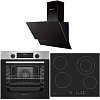 Σετ SILIFO SF6855BOI & SF6822HV5 & SF6610 Φούρνος 76lt, Κεραμική Εστία & Απορροφητήρας 92690