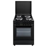 SILIFO SF6147CFEB Ηλεκτρική Κουζίνα 60cm με Εμαγιέ Εστίες Μαύρο (4 Έτη Εγγύηση)